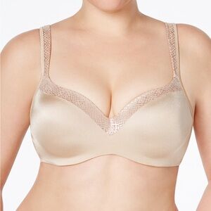 Bali One Smooth U Balconette Shaping Underwire Bra # 4823 women size 36DDD ivory